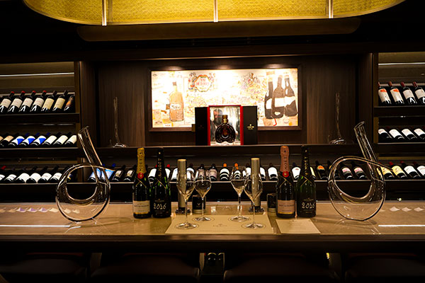 A view of the interior of The Cellar