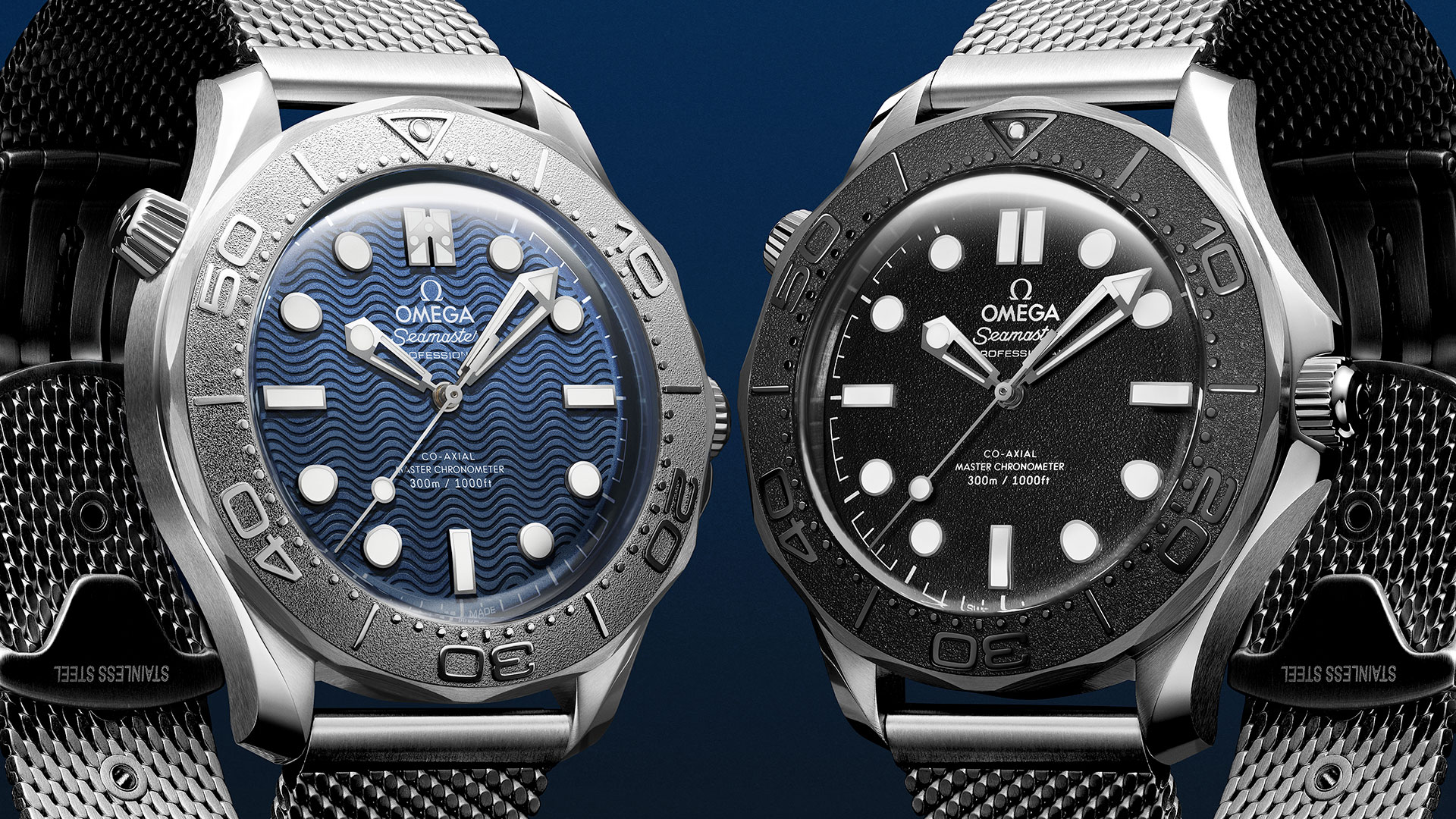 The Seamaster Diver 300M James Bond Edition and Spectre Edition by OMEGA